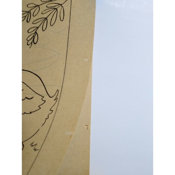 Big Little Book Kitten Coloring Book Saalfield 181 White Cat With Painting Brush - Picture 7 of 9